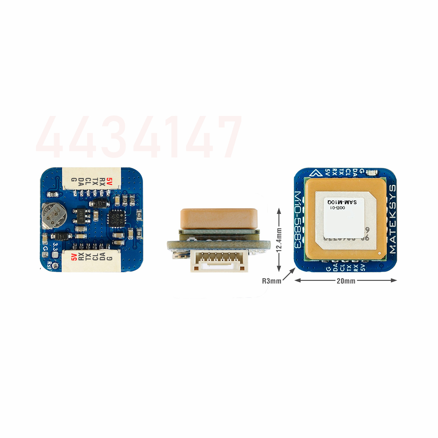 Matek Systems GNSS M10Q-5883 M - Drone Compass review and price