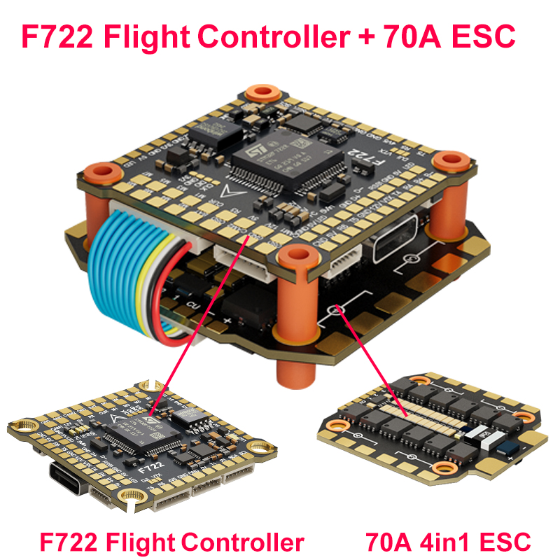 DAKEFPV F722 60A Stack ICM4268 - Drone Power Distribution Board review and price