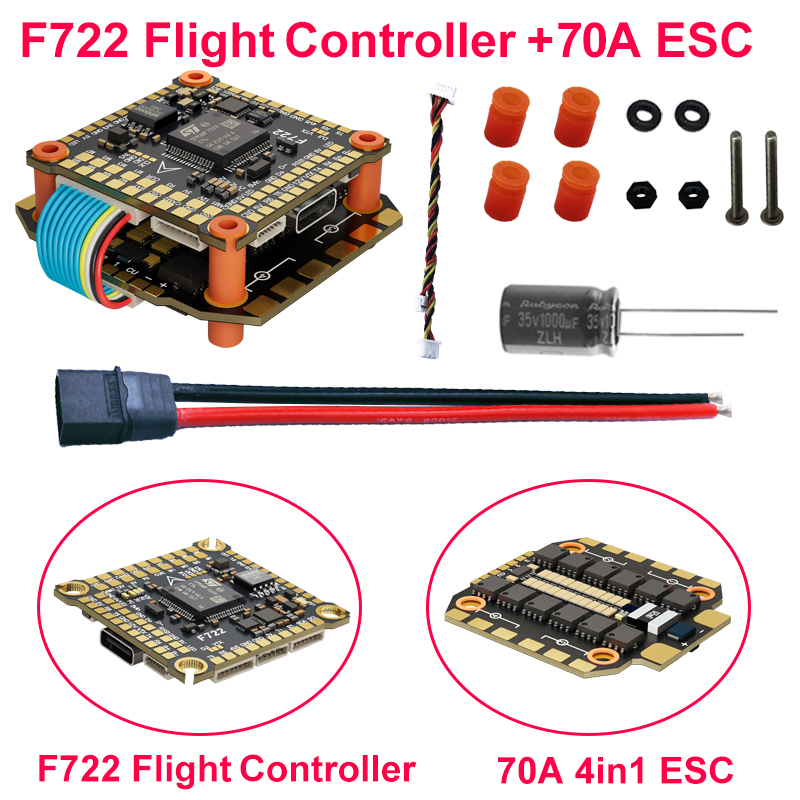 DAKEFPV F722 60A Stack ICM4268 - Drone Power Distribution Board review and price